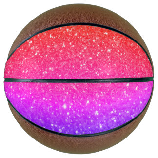 De Glitz Glitter Pink Basketball! Basketbal