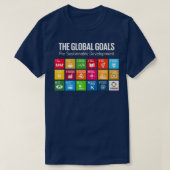 De globale Doelstellingen 17 het Globale Net 2 van T-shirt (Design voorkant)