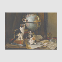 De Globetrotters van Henriette Ronner-Knip Tissuepapier