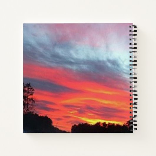 De gloed - notitieboek (Achterkant)