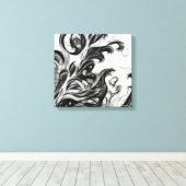 De gloed omkeert canvas afdruk (Insitu (Houten vloer))