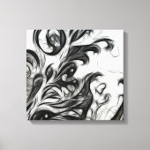 De gloed omkeert canvas afdruk (Voorkant)