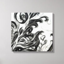 De gloed omkeert canvas afdruk