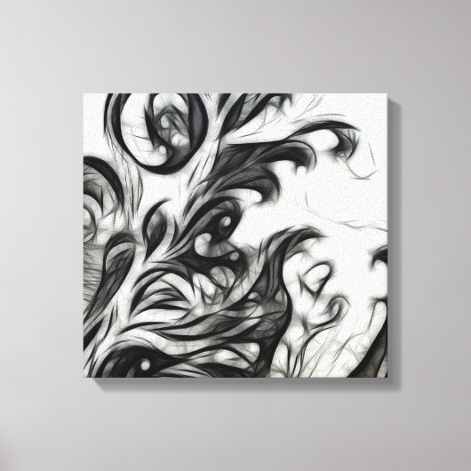 De gloed omkeert canvas afdruk (Voorkant)