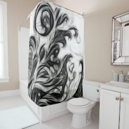 De gloed omkeert douchegordijn