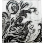 De gloed omkeert douchegordijn (Voorkant)