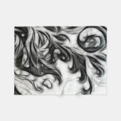 De gloed omkeert fleece deken (Voorkant (Horizontaal))