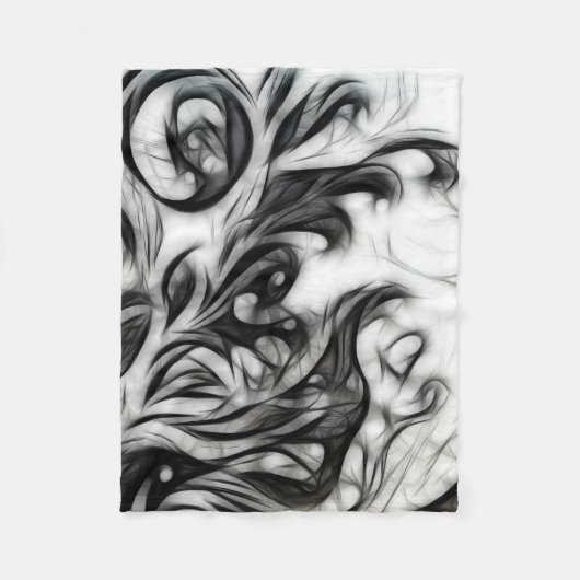 De gloed omkeert fleece deken (Voorkant)
