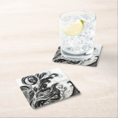 De gloed omkeert kartonnen onderzetters (Insitu)