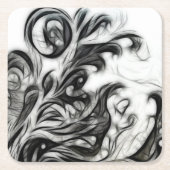 De gloed omkeert kartonnen onderzetters (Voorkant)