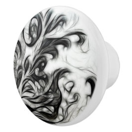 De gloed omkeert keramische knop