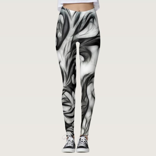 De gloed omkeert leggings (Voorkant)