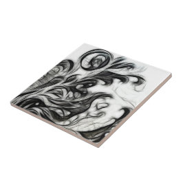 De gloed omkeert tegeltje