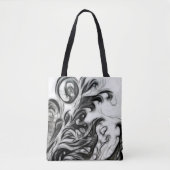 De gloed omkeert tote bag (Voorkant)