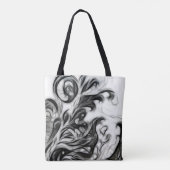 De gloed omkeert tote bag (Achterkant)