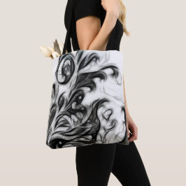 De gloed omkeert tote bag