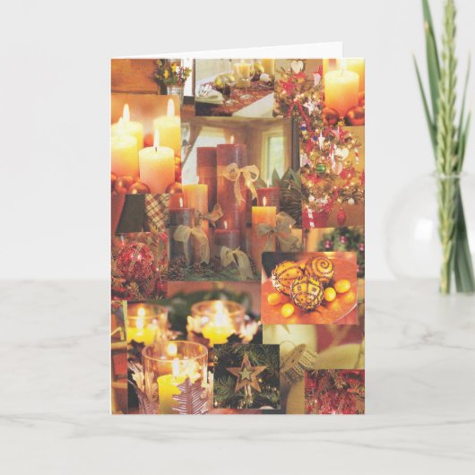 De Gloed van de vakantie Feestdagen Kaart (Voorkant)