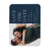 De gloed van het Lavish EDITABLE KLEUR sparen de M Magneet (Verticaal)