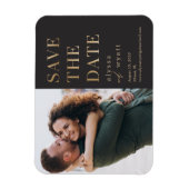 De gloed van het Lavish EDITABLE KLEUR sparen de M Magneet (Verticaal)