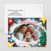 De gloed van het seizoen feestdagenkaart (Voorkant / Achterkant)