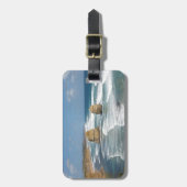 De Gloed van het strand Bagagelabel (Voorkant verticaal)