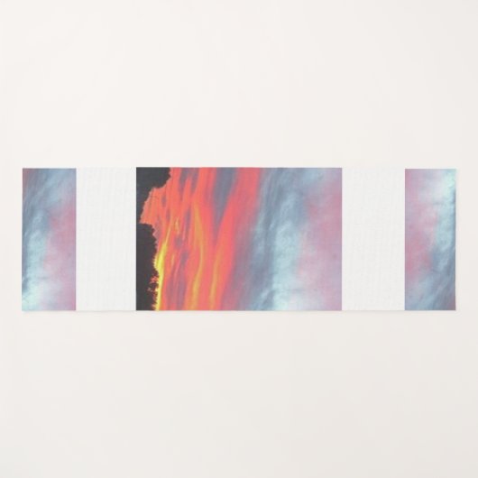 De gloed - yogamat (Voorkant (horizontaal))