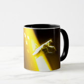 De gloeiende antilichamen mok (Voorkant rechts)