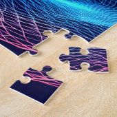 De gloeiende engel legpuzzel (Zijkant)