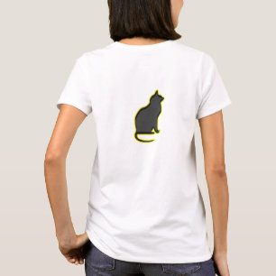 De gloeiende kat - t-shirt