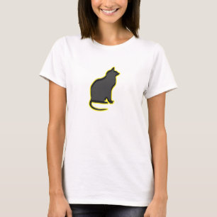 De gloeiende kat - t-shirt