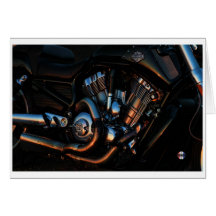 De gloeiende motorkaart