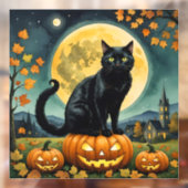 De gloeiende ogen van Halloween Raamsticker (Vel 2)