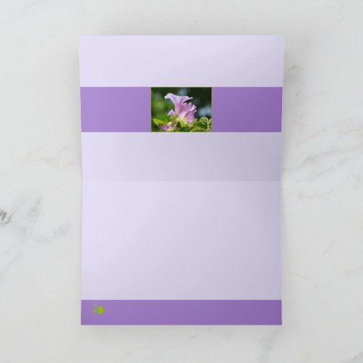 De glorie van de ochtend 2 kaart (Binnen)