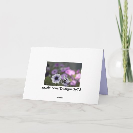 De glorie van de ochtend dankt u bedankkaart (Achterkant)