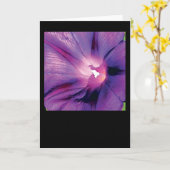 De Glorie van de ochtend Kaart (Gele Bloem)