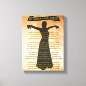 De glorie van een goddelijke vrouw / geschenk voor canvas afdruk (Voorkant)