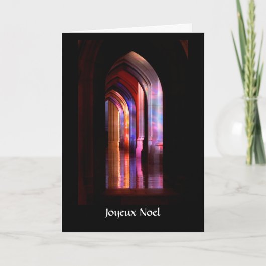 De glorierijke Kleuren van de Kathedraal - Feestdagen Kaart (Voorkant)