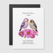 De glorieuze bloem van september - Aster (Voorkant / Achterkant)