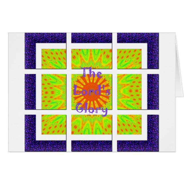 De glorieuze geometrie van de Heer: speels en crea (Voorkant Horizontaal)