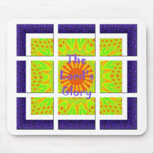 De glorieuze geometrie van de Heer: speels en crea Muismat