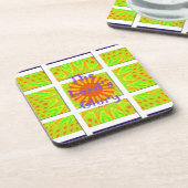 De glorieuze geometrie van de Heer: speels en crea Onderzetter (Linkerzijde)