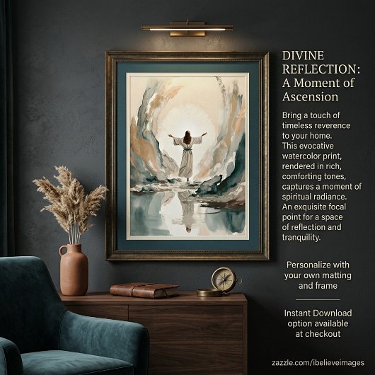 De glorieuze opstanding van Jezus Poster