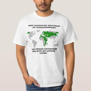 De glorieuze republiek Kazachstan T-shirt