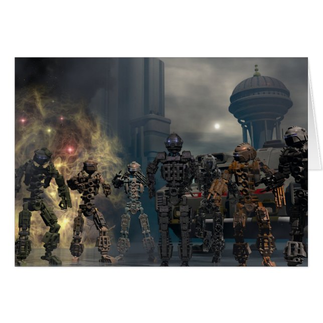 de glorieuze zeven robots b (Voorkant Horizontaal)