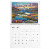 De Glory Site Bijbelvers 12 maanden kalender (Mar 2027)