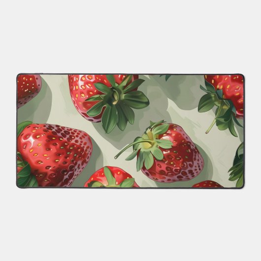 De Glossy Strawberry Study Bureaumat (Voorkant)