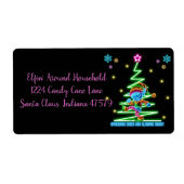 De Glow Show Elf Etiket (Voorkant)