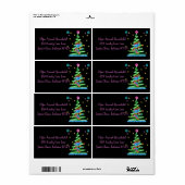 De Glow Show Elf Etiket (Full Sheet)