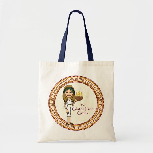 De Gluten Free Greek Budget Canvas tas (Voorkant)