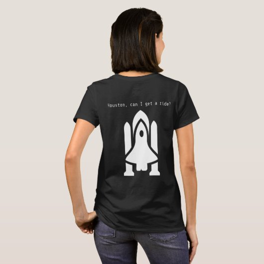 De Gluten Free Nerd Space Jacket T-shirt (Achterkant volledig)